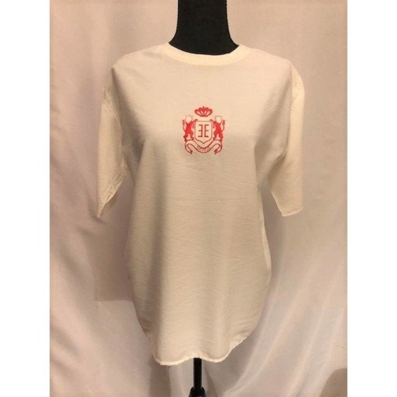 Vintage '80s SERGE rayon top, size extra large - Picture 1 of 6